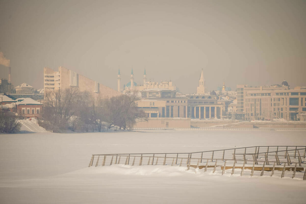 Бүген Татарстанда -29 градуска кадәр суыта