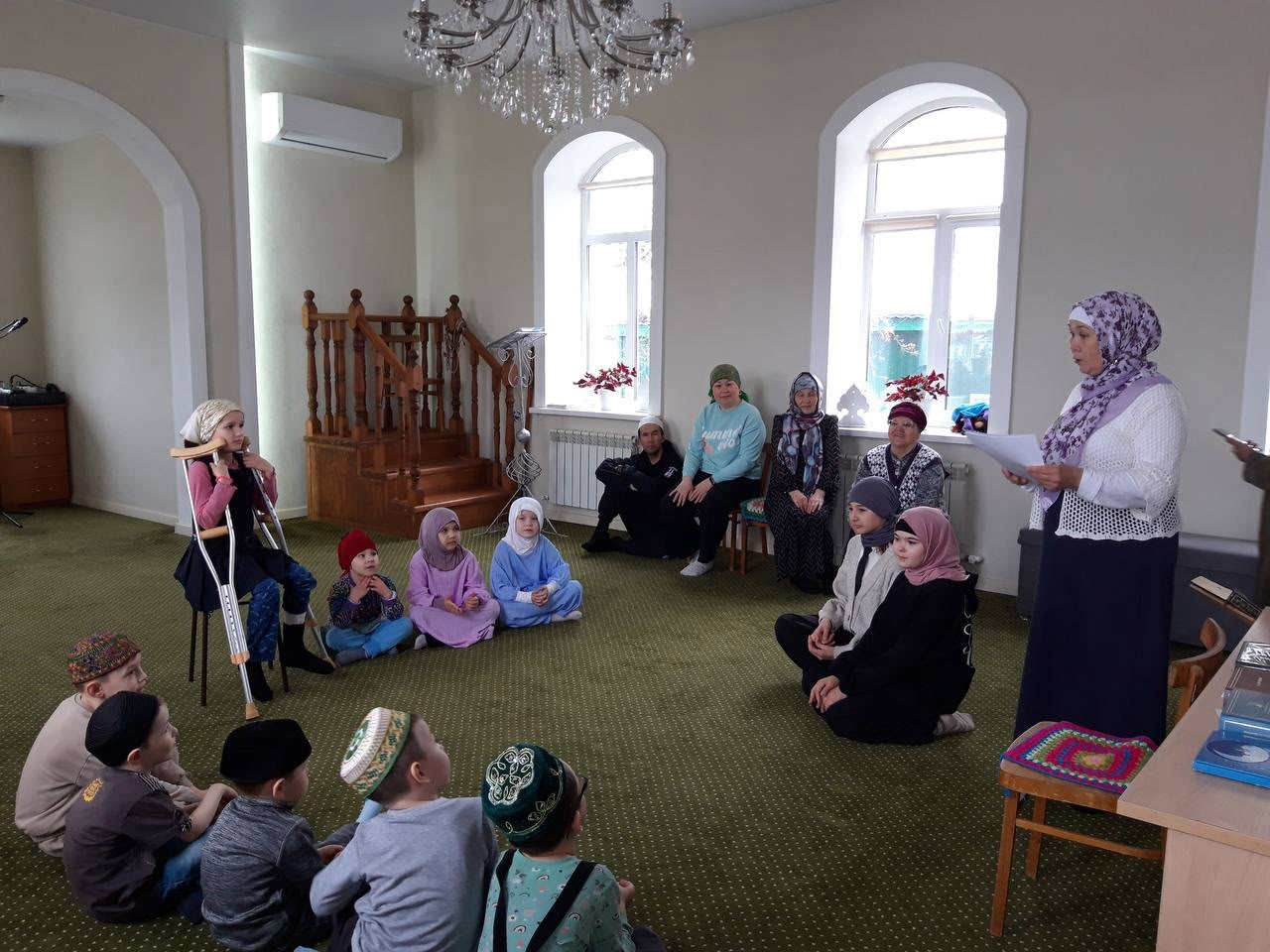 Төмән өлкәсендә балалар өчен «Мин әбием белән мәчеткә барам» дип исемләнгән чара узган