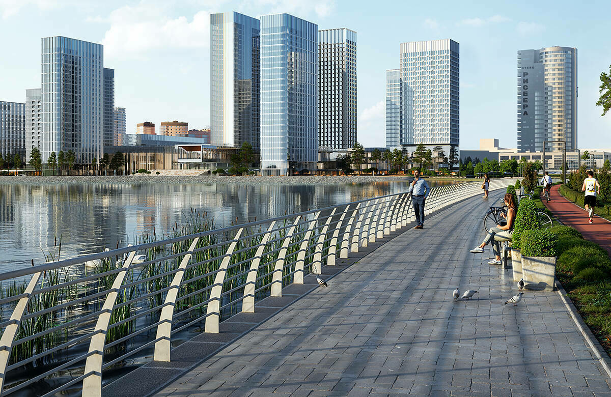 32 катлы биналар, ял итү зоналары һәм яхталар порты: «Яр Парк» проекты ниләр әзерли?