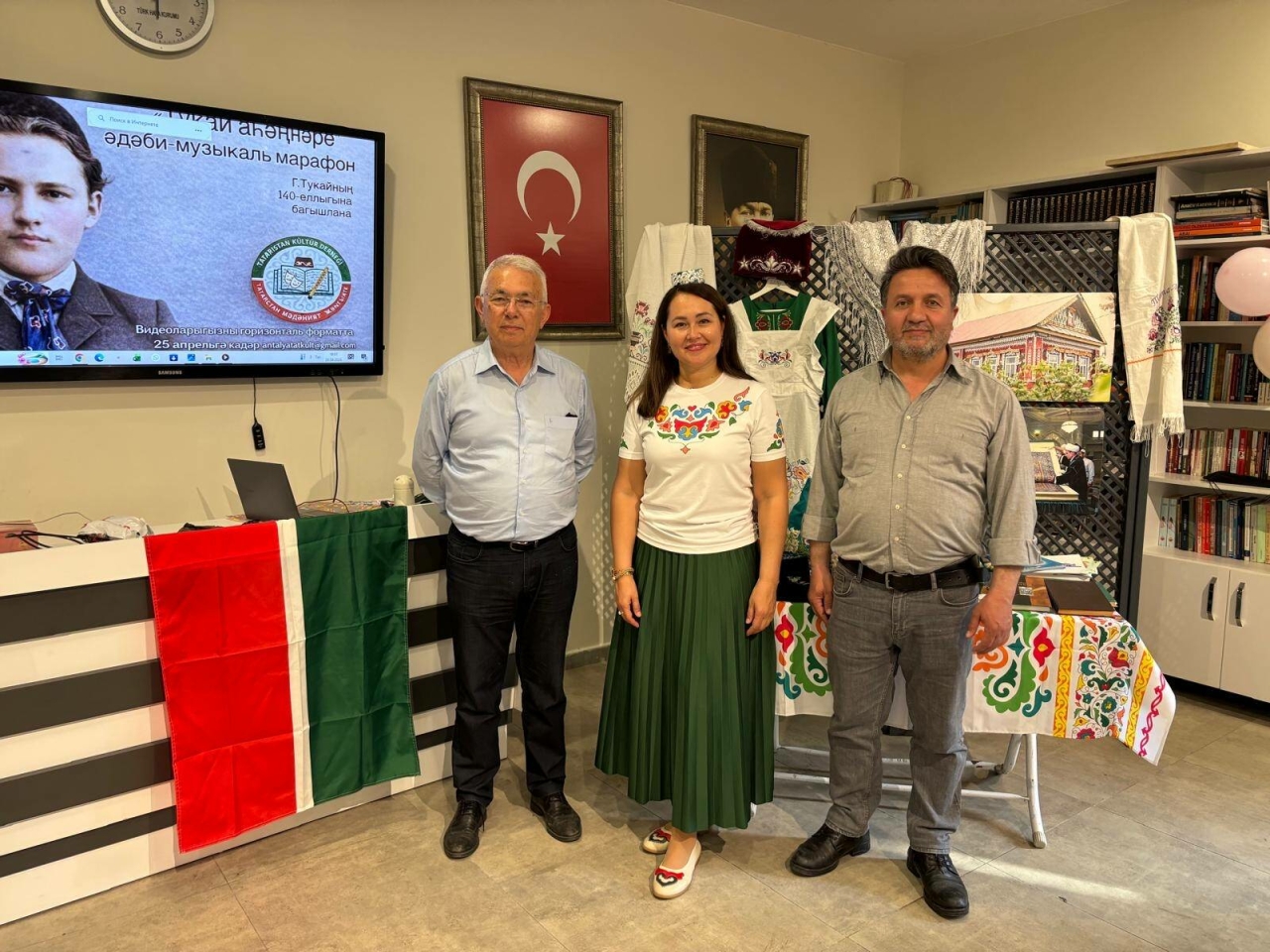 Анталиядә «Тукай аһәңнәре» l халыкара айлык марафонында 100 гә якын кеше катнашкан