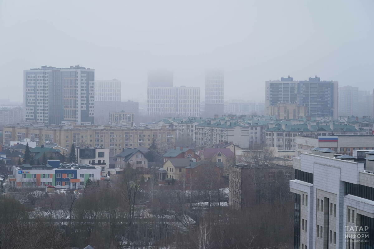 Татарстанда якындагы тәүлектә томан, яшен һәм көчле җил фаразлана