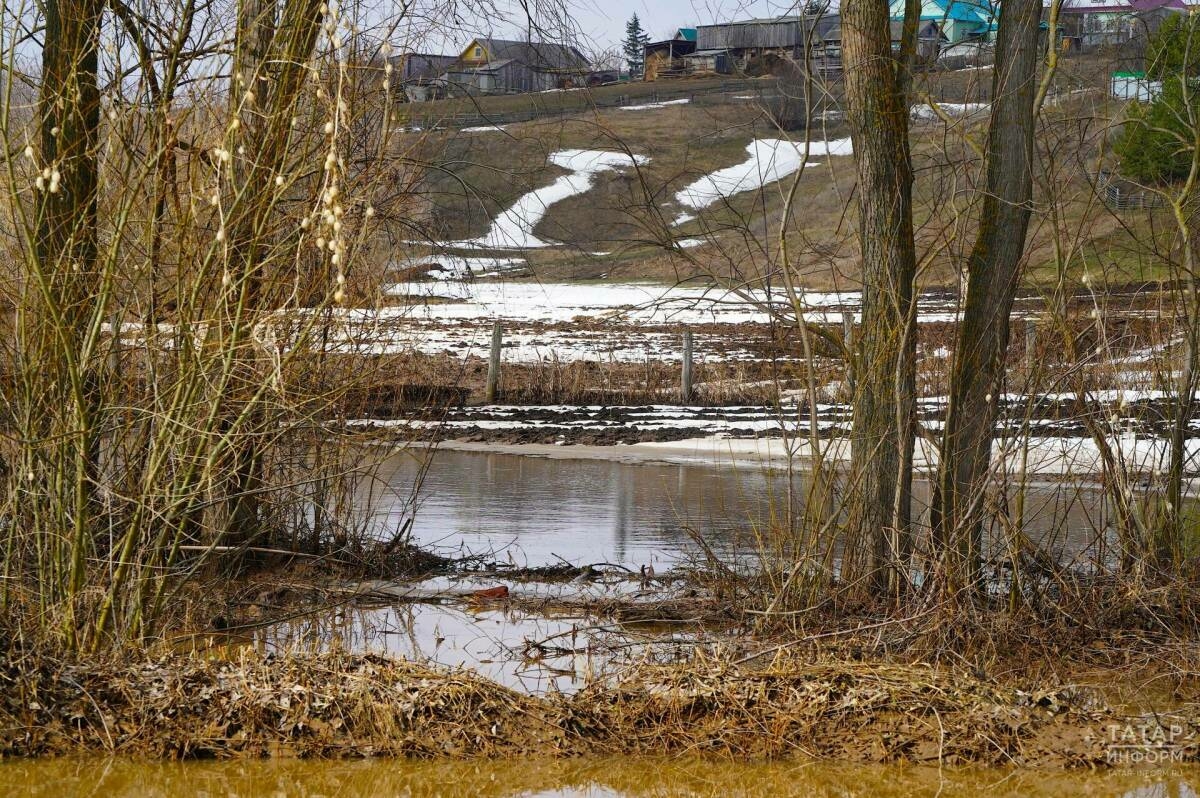 Татарстан елгаларында суның биеклеге интенсив рәвештә күтәрелүе теркәлгән