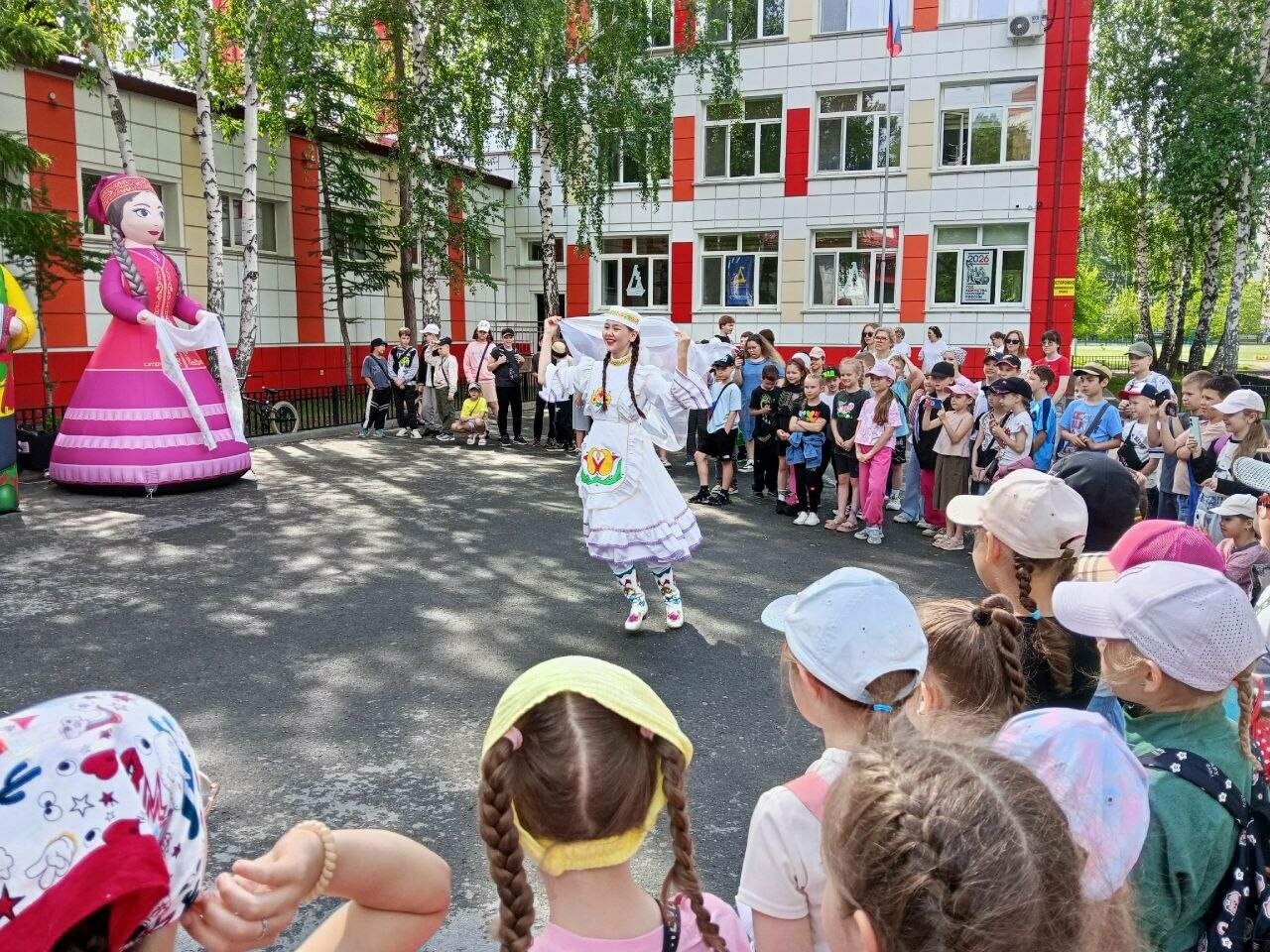 Төмәндә балалар Сабантуйлары марафоны дәвам итә