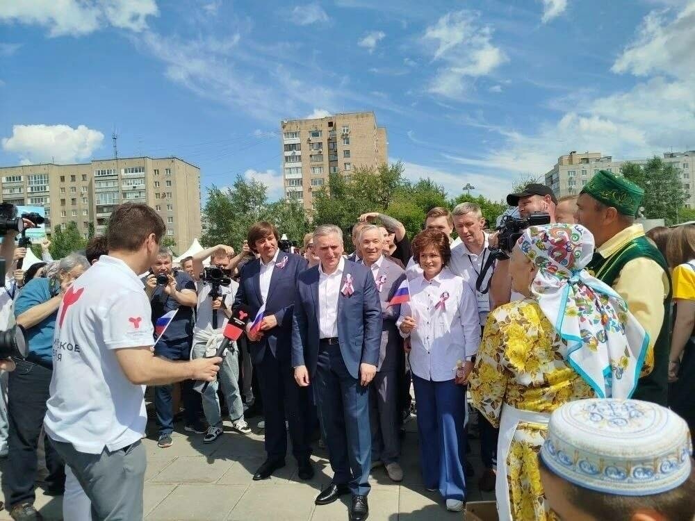Төмәндә узган «Дуслык күпере» фестивалендә 20 меңнән артык кеше катнашты