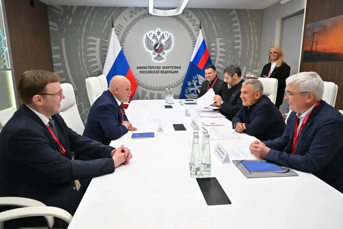 Миңнеханов Цивилев белән Татарстанның энергетика проектлары турында сөйләште