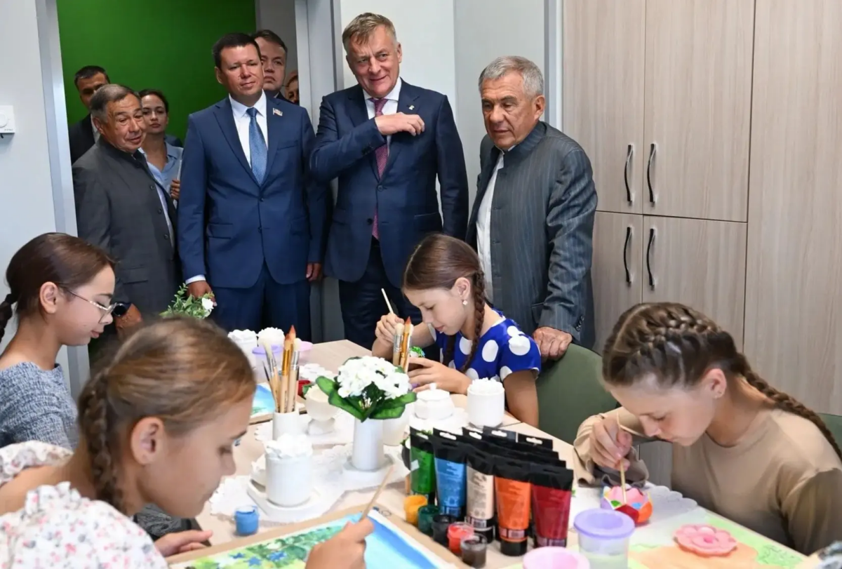 Рөстәм Миңнеханов Саба районында мәдәният йорты һәм тернәкләндерү үзәге ачты