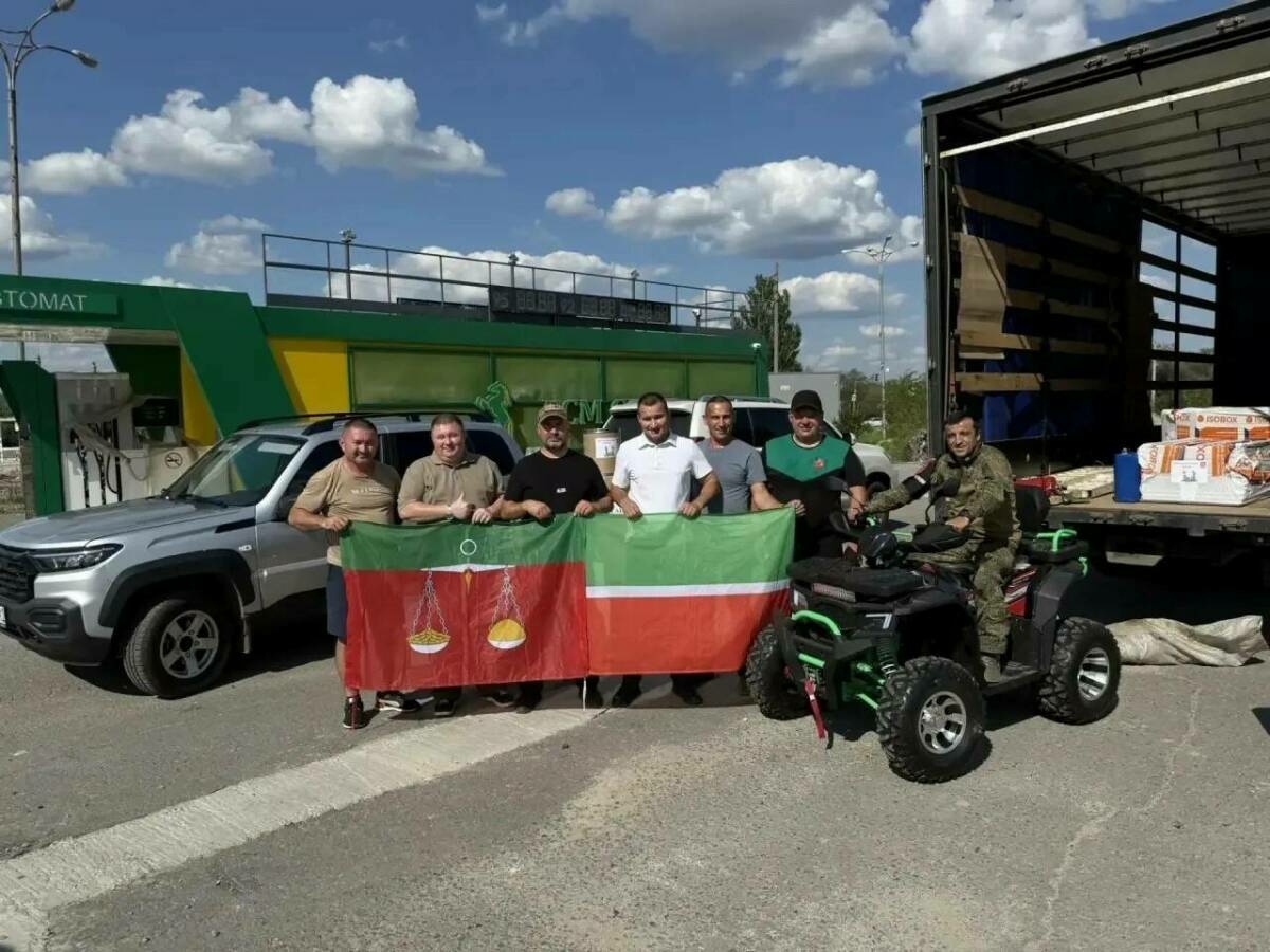 Татарстанның Теләче районыннан Лисичанскига гуманитар йөк китерделәр