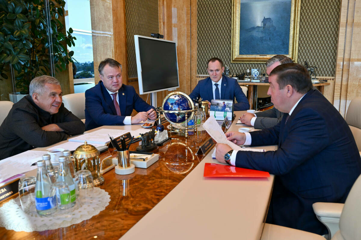 Рөстәм Миңнеханов Сеченов университеты ректоры белән хезмәттәшлек турында сөйләште