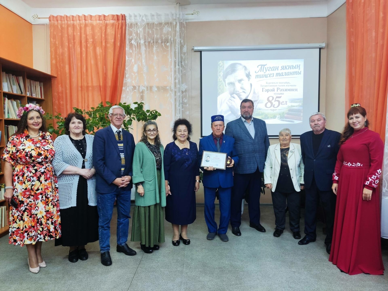 Ленигорскида Гәрәй Рәхимнең 85 еллыгы уңаеннан искә алу кичәсе үтте