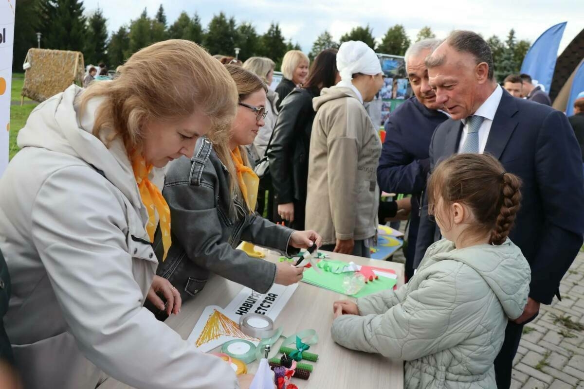 Иске Чүпрәледә узган фестивальдә район халкының уңышларын билгеләп үттеләр